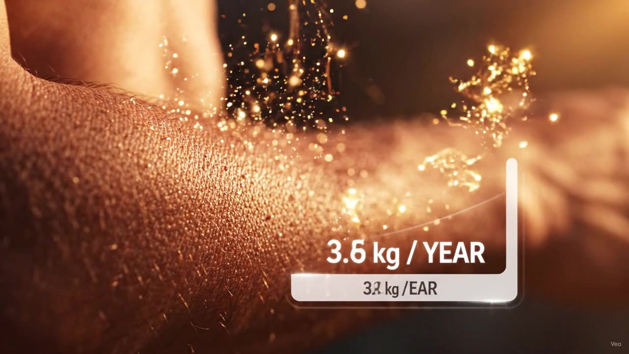 You Shed About 4KG Of Skin Cells Every Single Year