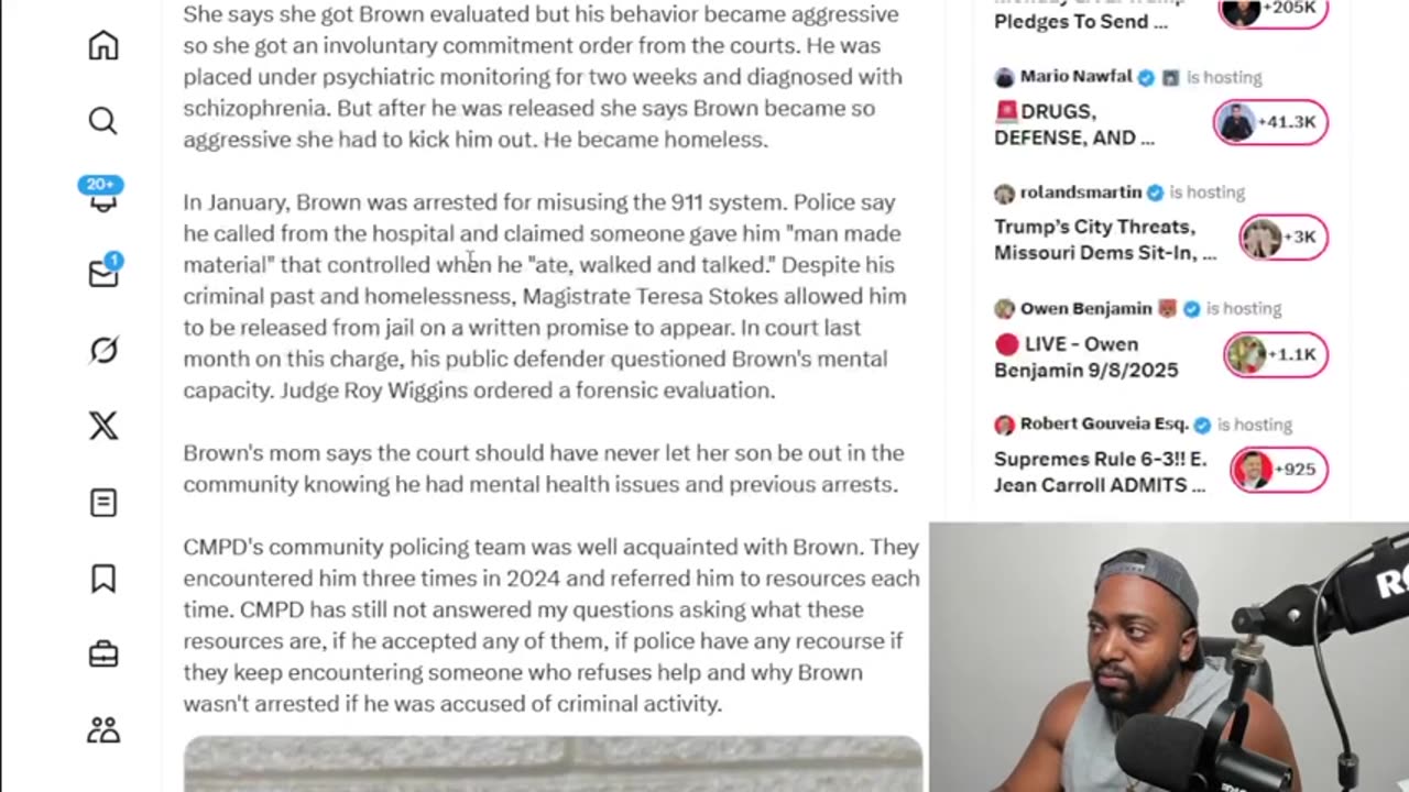 CNN CRIES RACISM Over MAGA BACKLASH Against Black Man Stabbing Ukrainian Refugee On Charlotte Rail!