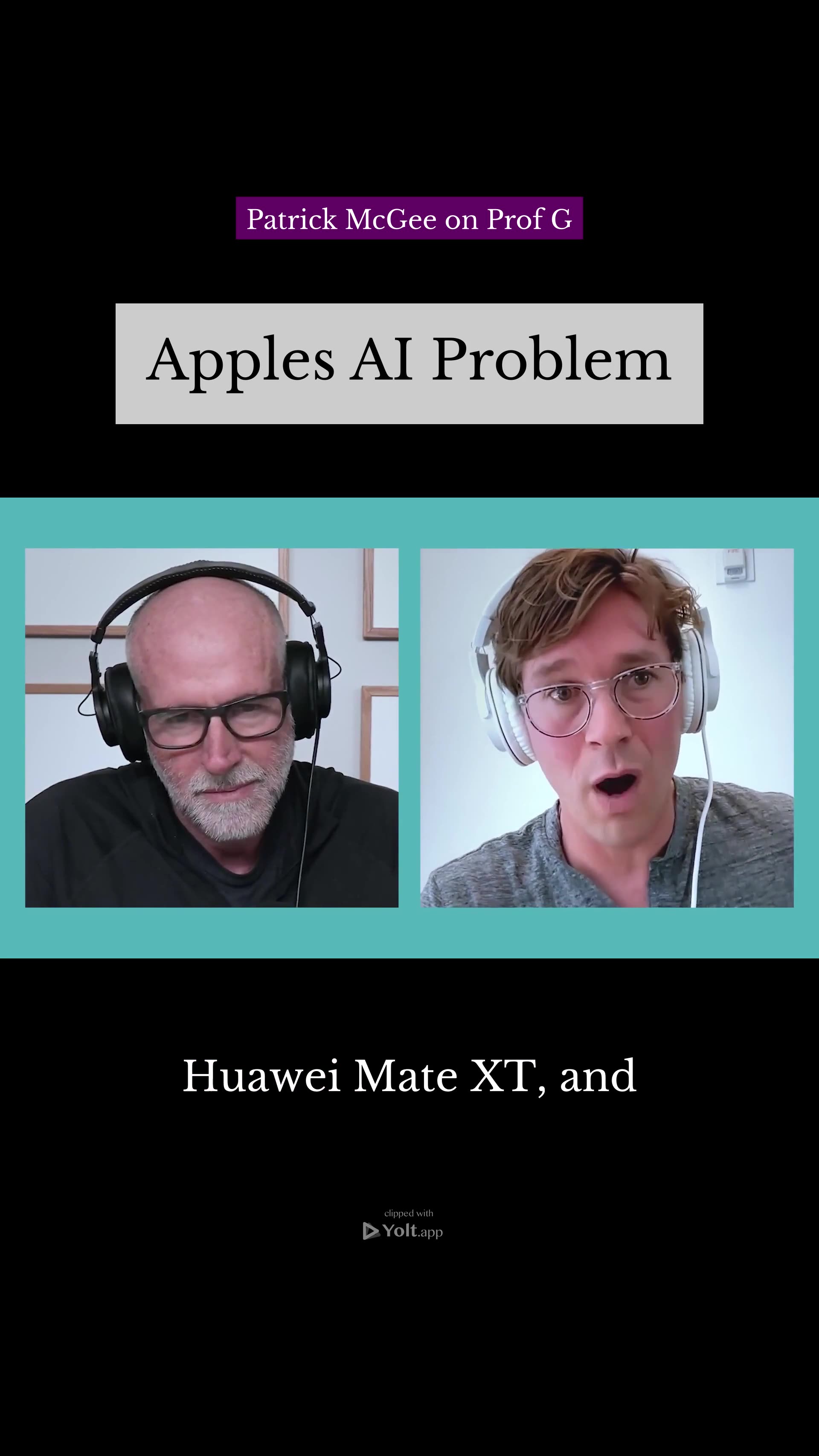 China Overtakes Apple - Patrick McGee on Prof G #apple #china #foldablephones #ai #huawei