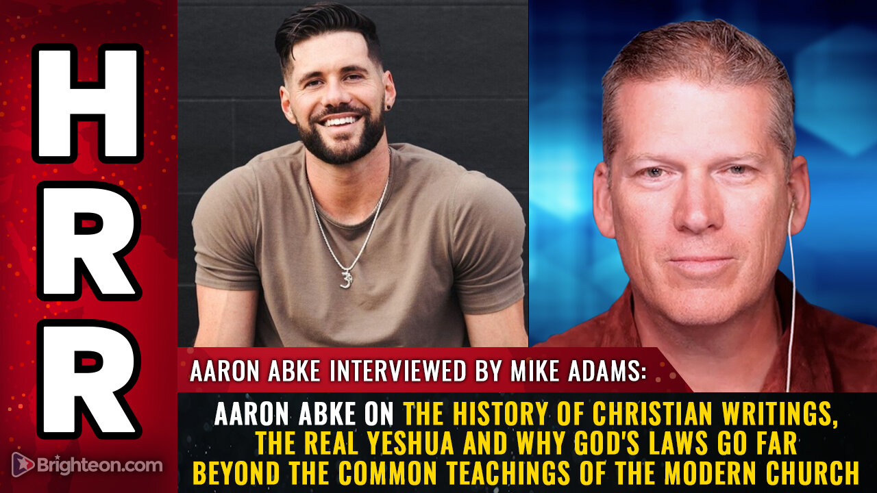 Aaron Abke on the history of Christian writings, the real Yeshua and why Gods laws go far beyond...