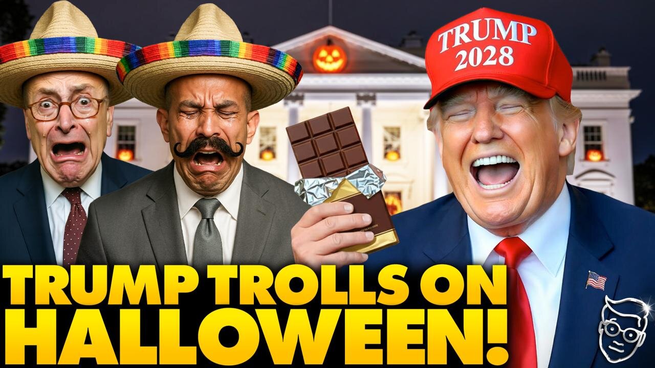 Trump TROLLS Trick-or-Treaters With Iconic Prank at White House Halloween: He Did it Again 🤣 🎃