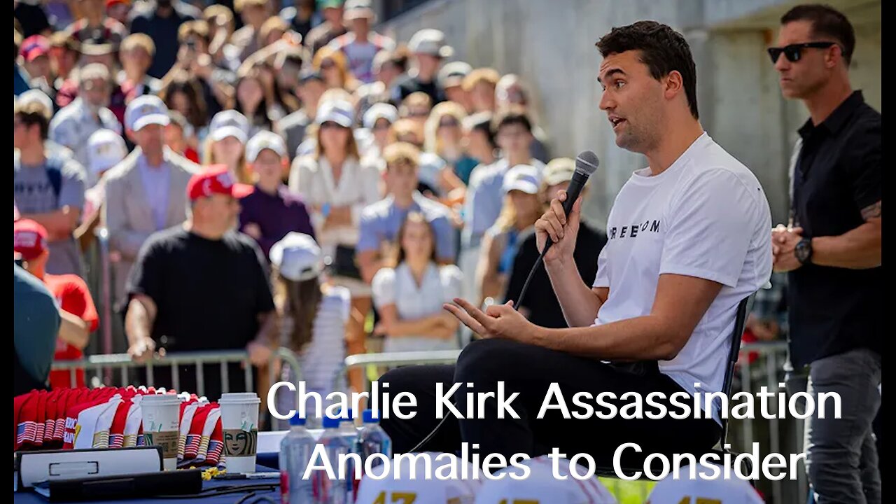 🚨🇺🇸 Charlie Kirk Assassination Anomalies 👀 ▪️ Was this a Hoax❓ Question Everything❗️