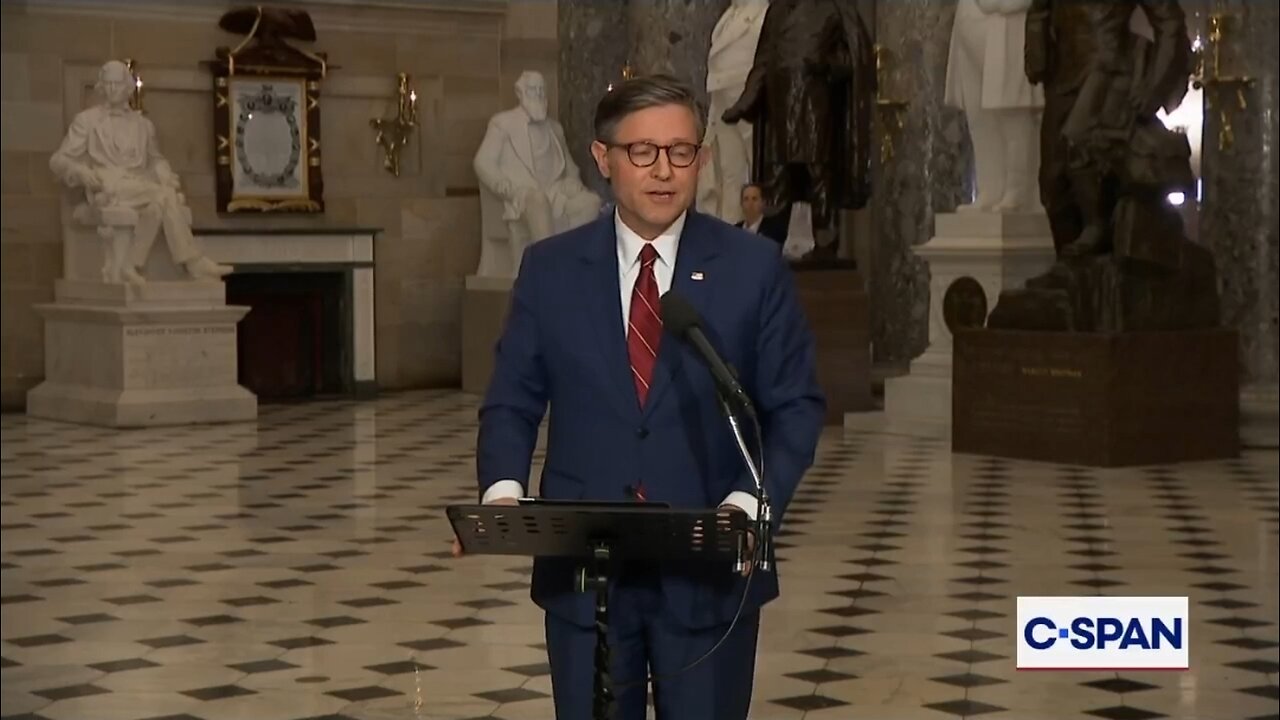 Speaker Johnson: Its Hard To Forgive The Democrats For This Shutdown