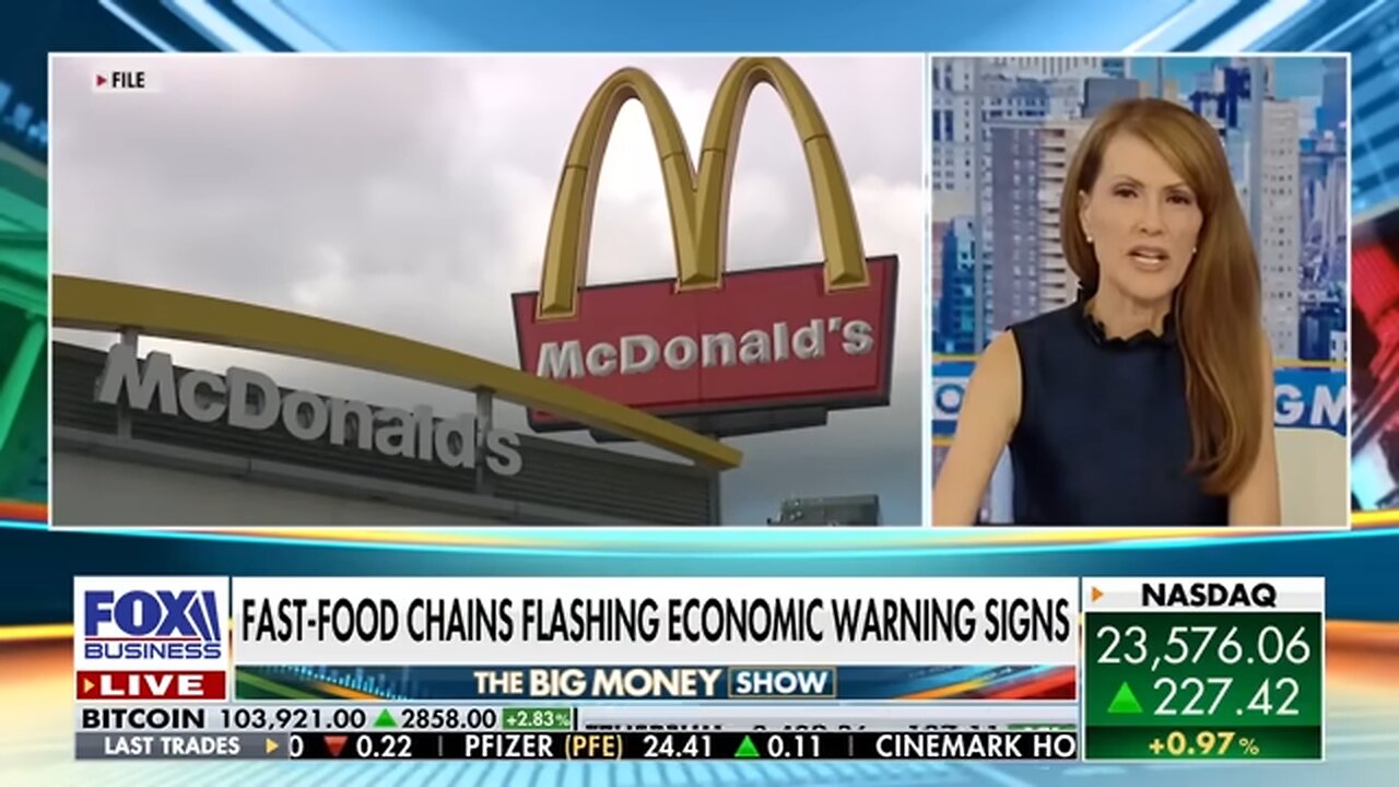 McDonalds FLASHES warning signs about the state of the consumer