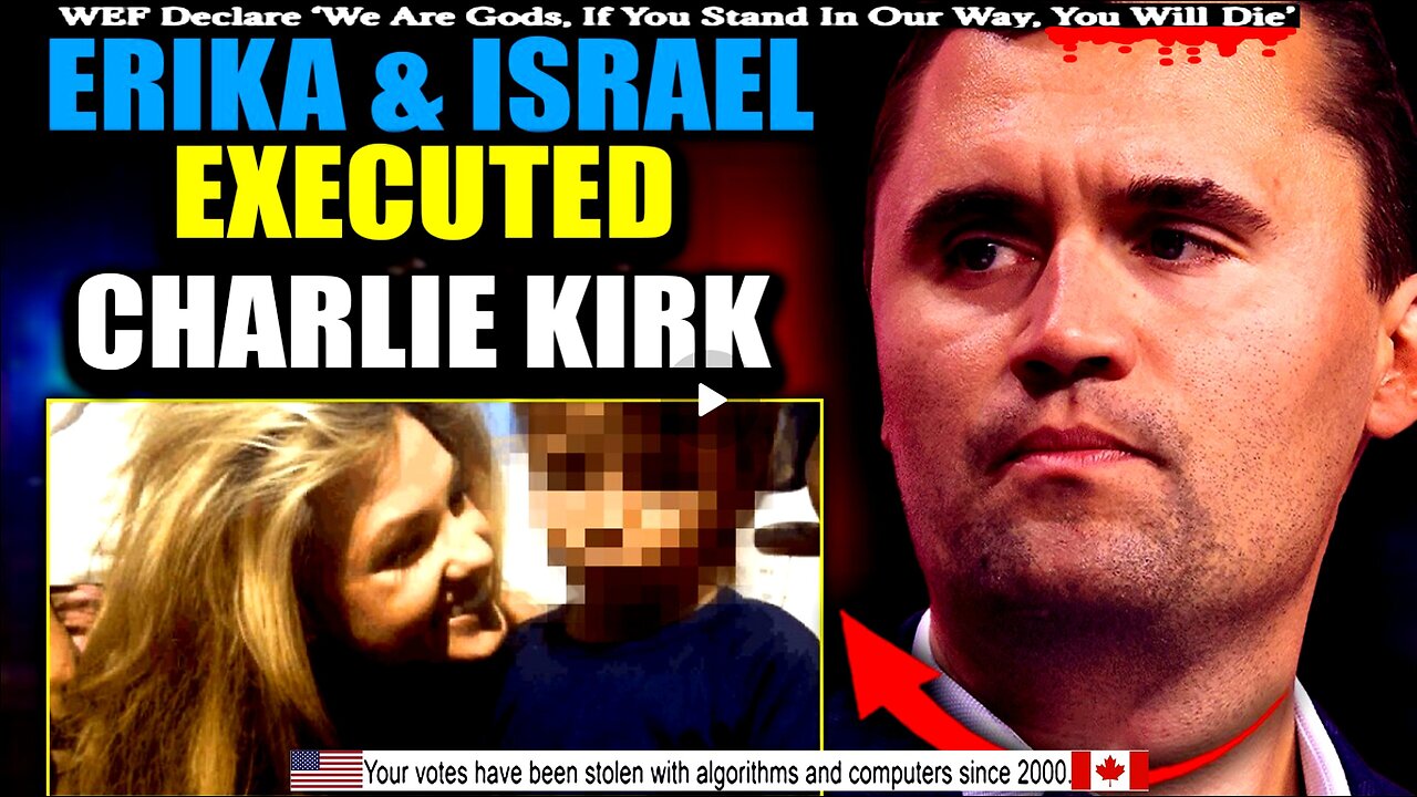 TPUSA Insider: Israel Executed Charlie Kirk Before He Could Expose Erikas Child Trafficking Network