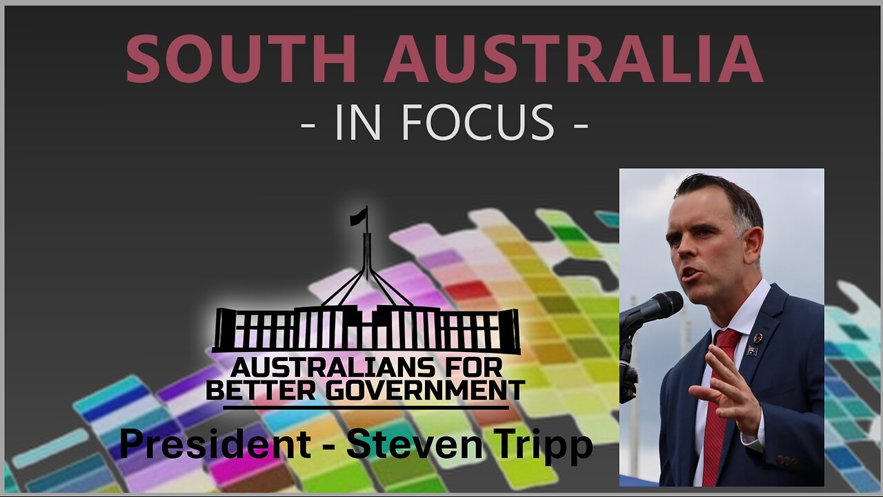 Mark catches up with Steven Tripp from Australians for Better Government.