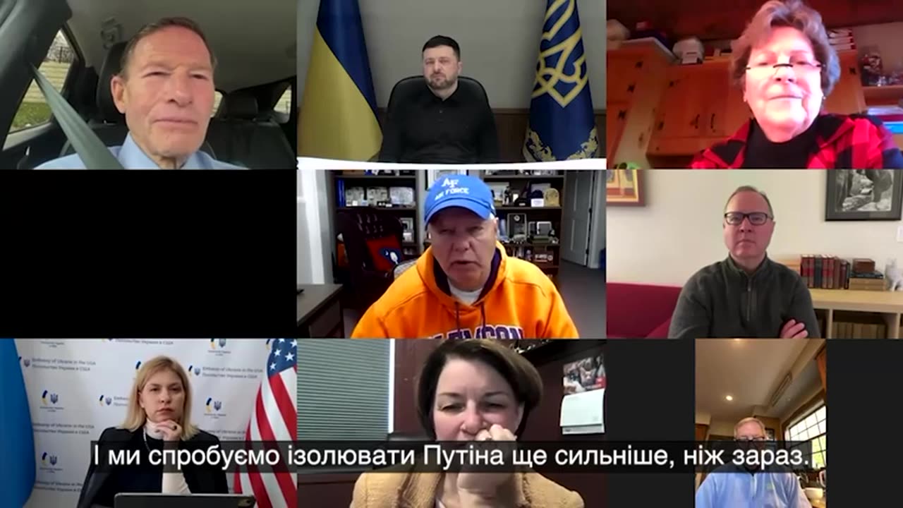 πΊπΈπΊπ¦ Zelensky: Spoke with U.S. senators.
