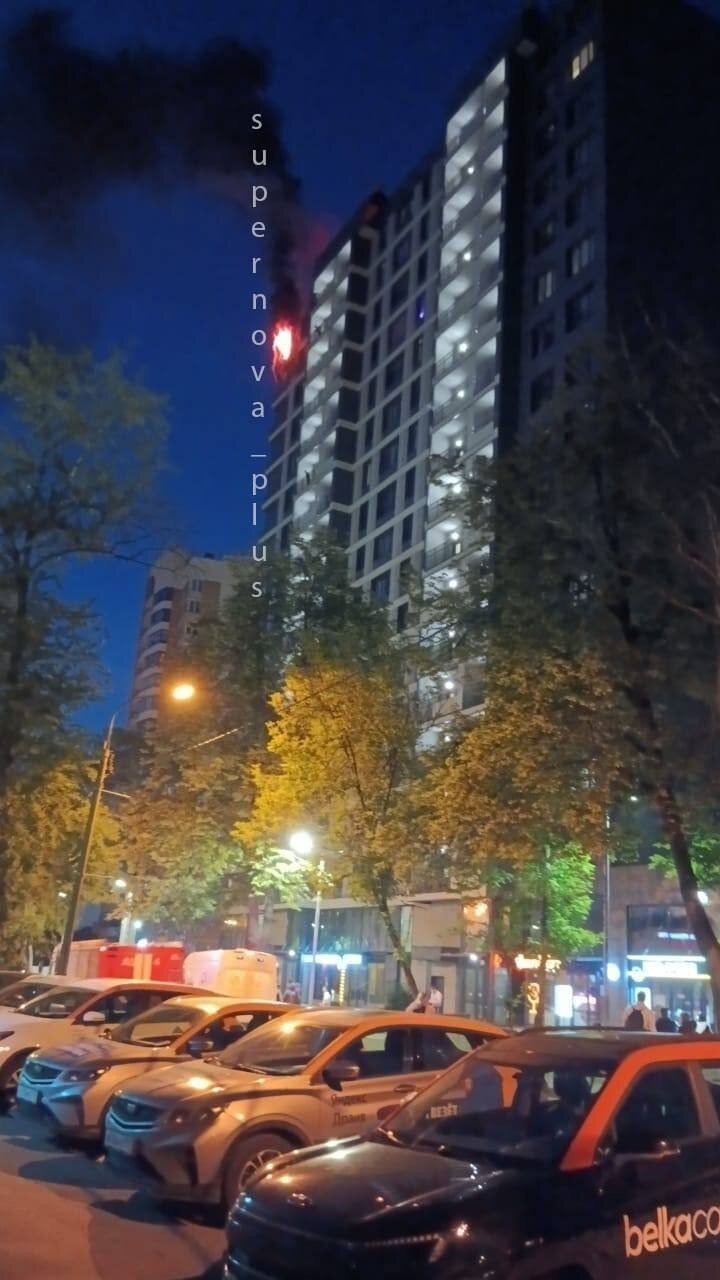π Krasnogorsk, Moscow region, work of Russian EW.