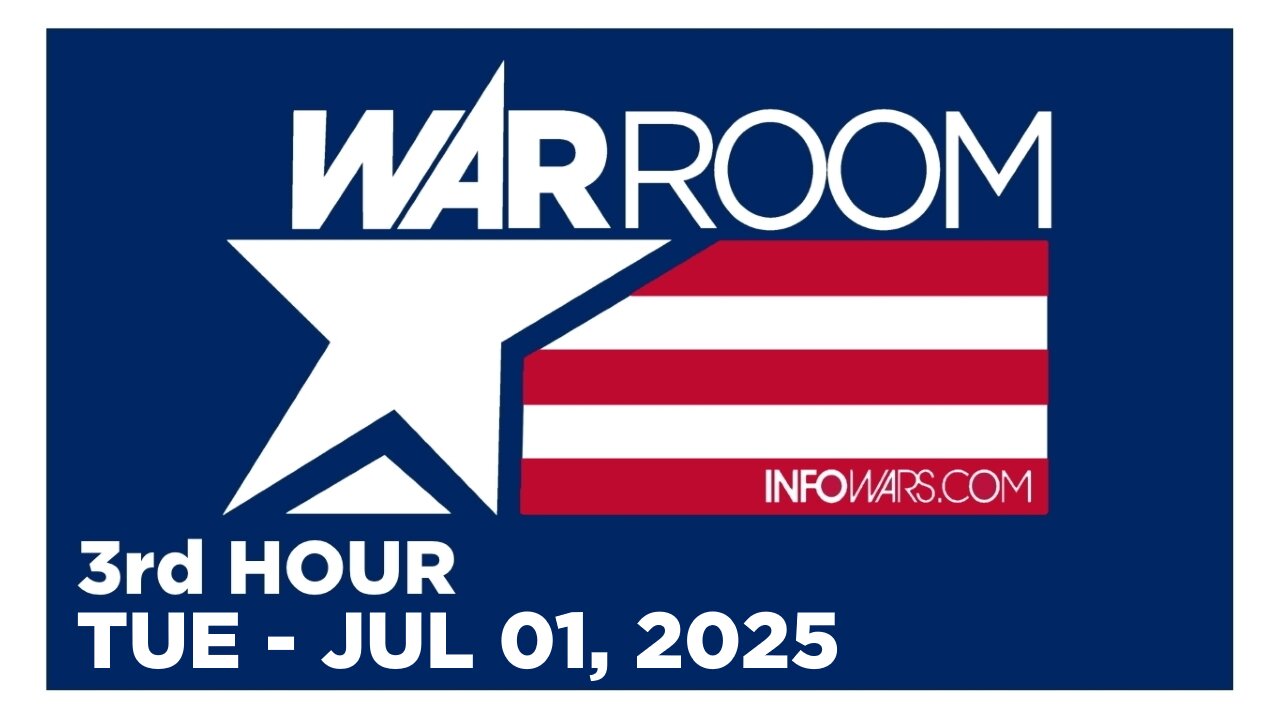 WAR ROOM [3 of 3] Tuesday 7/1/25 • FULL-SPECTRUM - News, Reports & Analysis • Infowars
