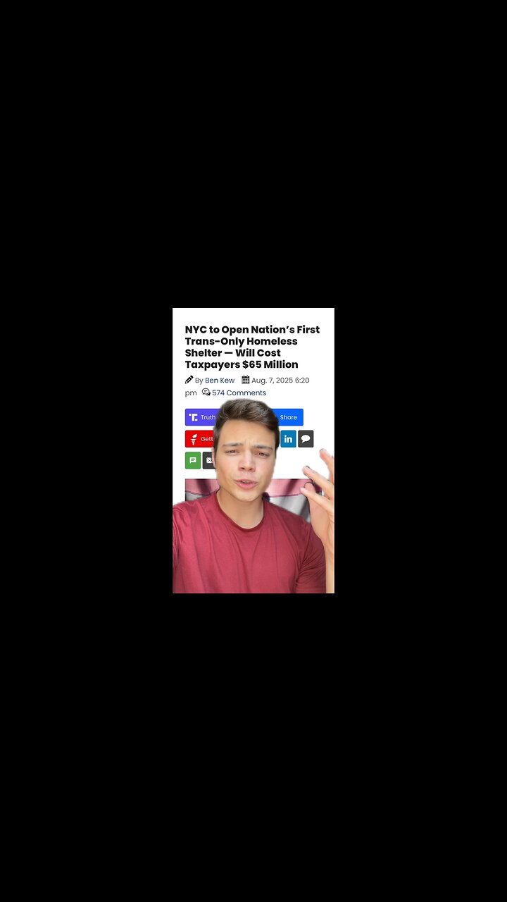 Victor Reacts: This Is Almost Too Stupid to Be True – NYC Transgender Homeless Shelter