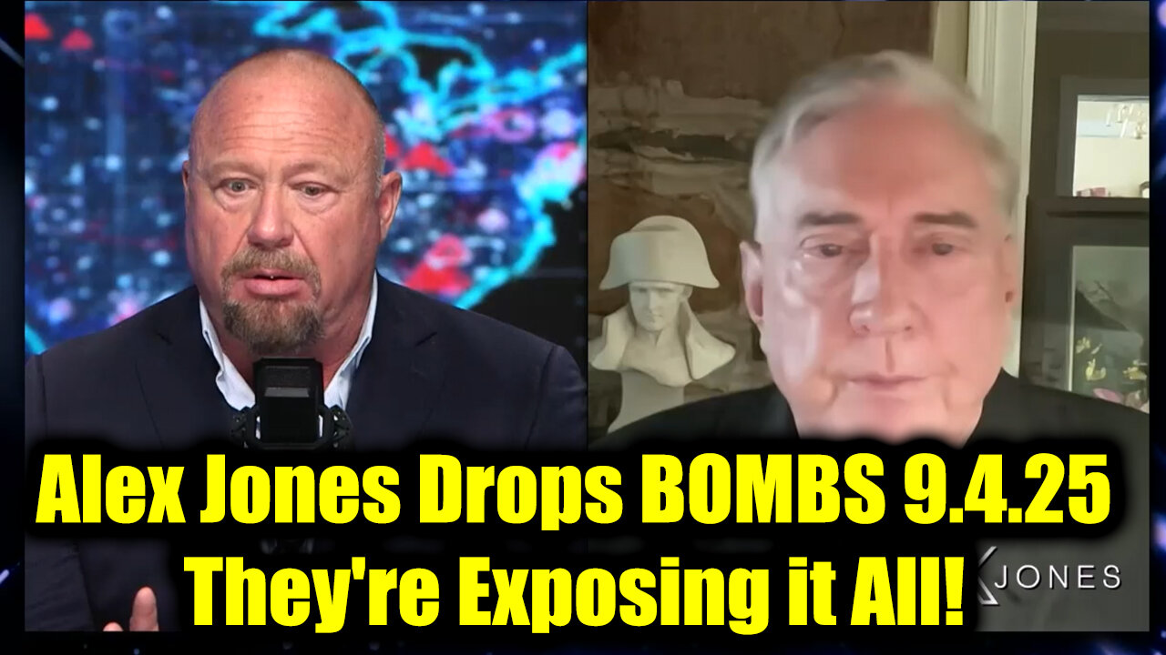 AlexJones. Drops BOMBS 9.4.25 - Theyre Exposing it All!