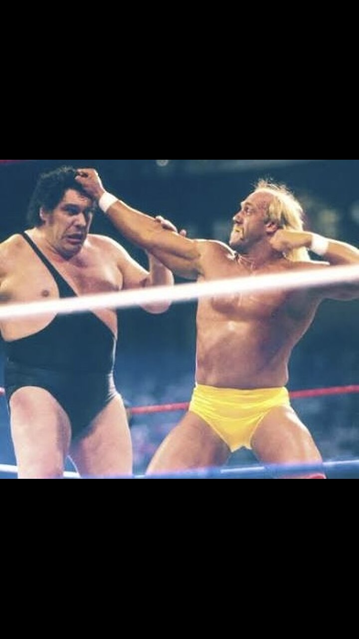 Hulk Hogan vs Andre The Giant 1983