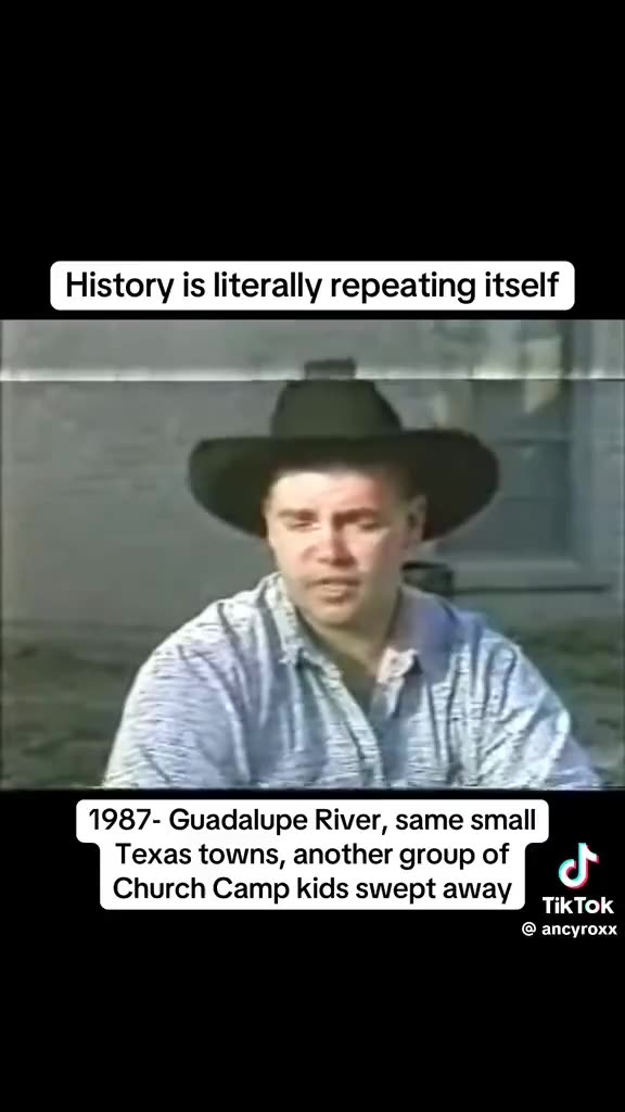 1987 Guadalupe River Church Camp Kids swept away