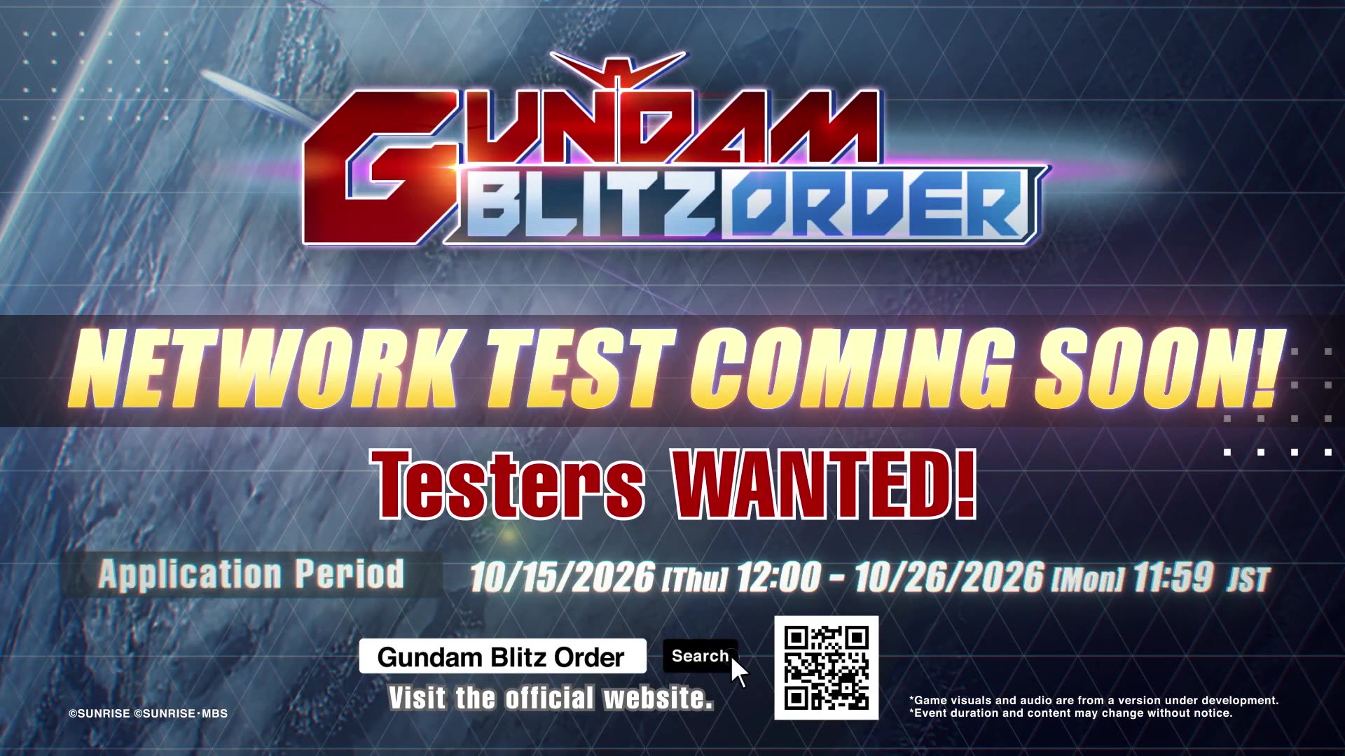 Gundam Blitz Order | New Trailer Released