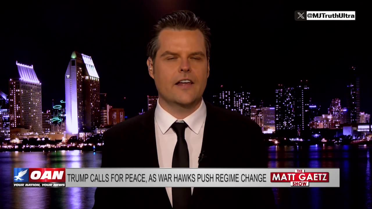 Matt Gaetz - Trump and Iran/Israel - HOT TAKE 🔥🔥