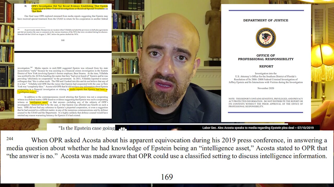 Epsteins Intelligence Ties: The One Document Pam Bondis DOJ Should Immediately Make Public