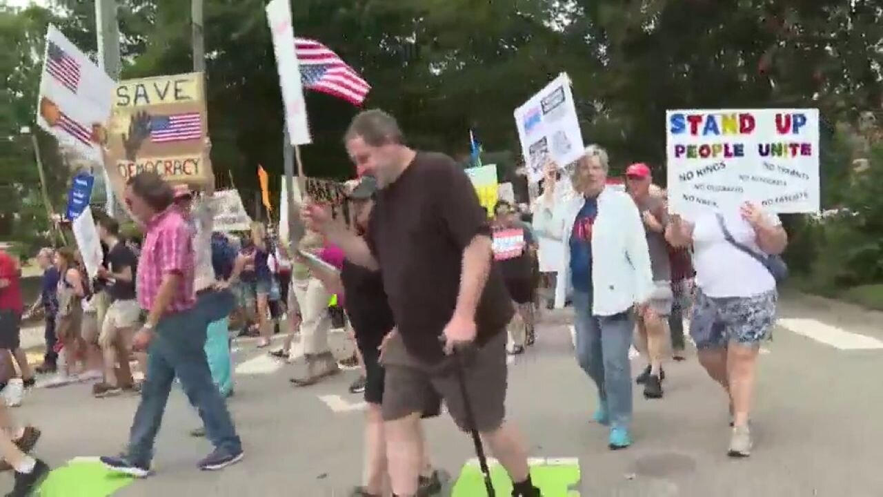 The Hippies Are Back & They Aint Happy…Tens And Tens Showed Up For Rage Against The Regime Protests