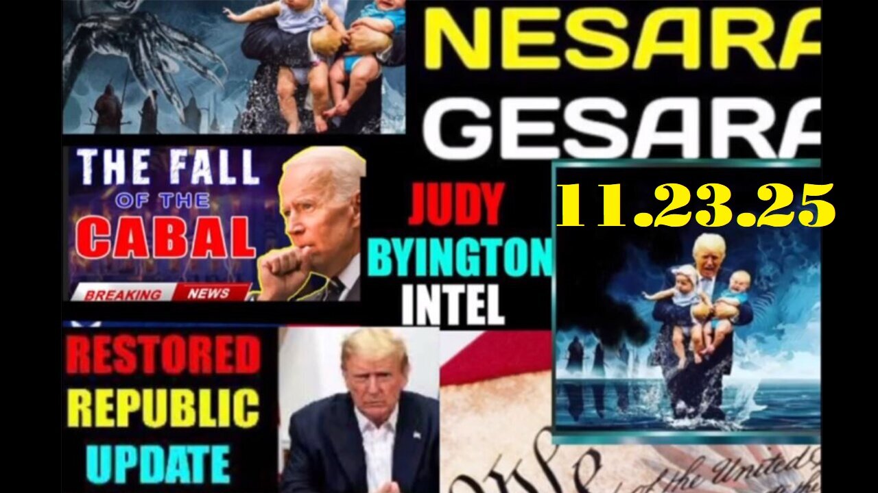Judy Byington: Special Intel Report 11/23/25