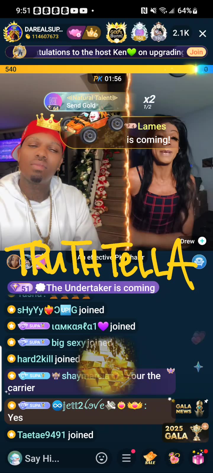 DAREALSUPABIHH LINED UP WITH DREW HIV POSITIVE TRANS