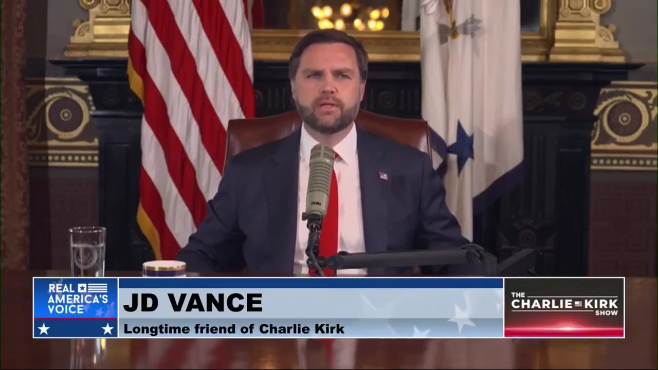 WATCH IN FULL: @VP s opening comments on The Charlie Kirk Show