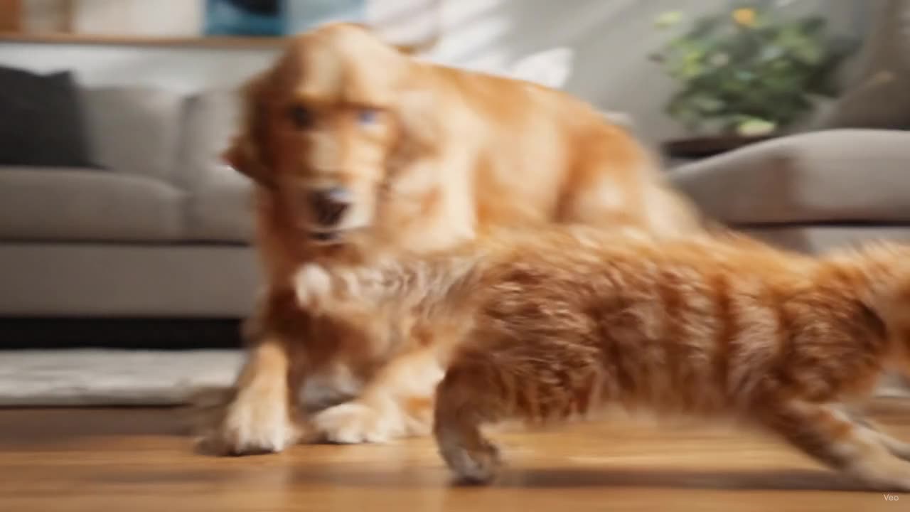 Tiny Floof vs Big Doggo π