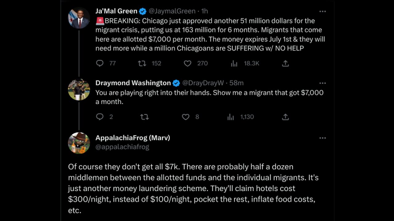 🚨Chicagoans knew BLAST liberal democrat cult mayor brandon johnson SPENDING ALL funding on illegals