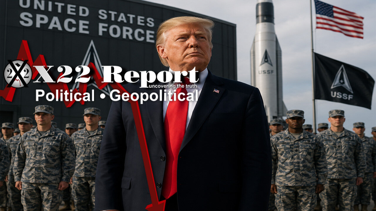 Ep 3907b - Comey Panics, Trump’s Plan Is To Make The D Party Cease To Exist, Space Force Has It All