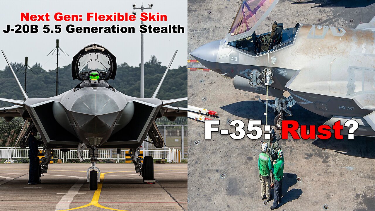Chinas J-20: Worlds First 5+ Stealth Jet