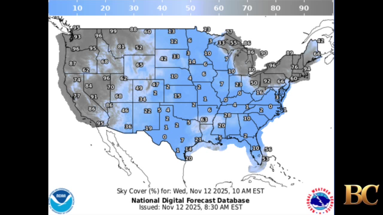 National Weather Forecast (November 12, 2025)