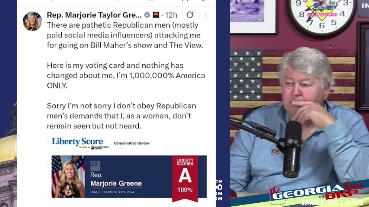 MTGs Red-Hat Rebellion: Unmasking the Boys Club Plot to Block Her Georgia Power Grab
