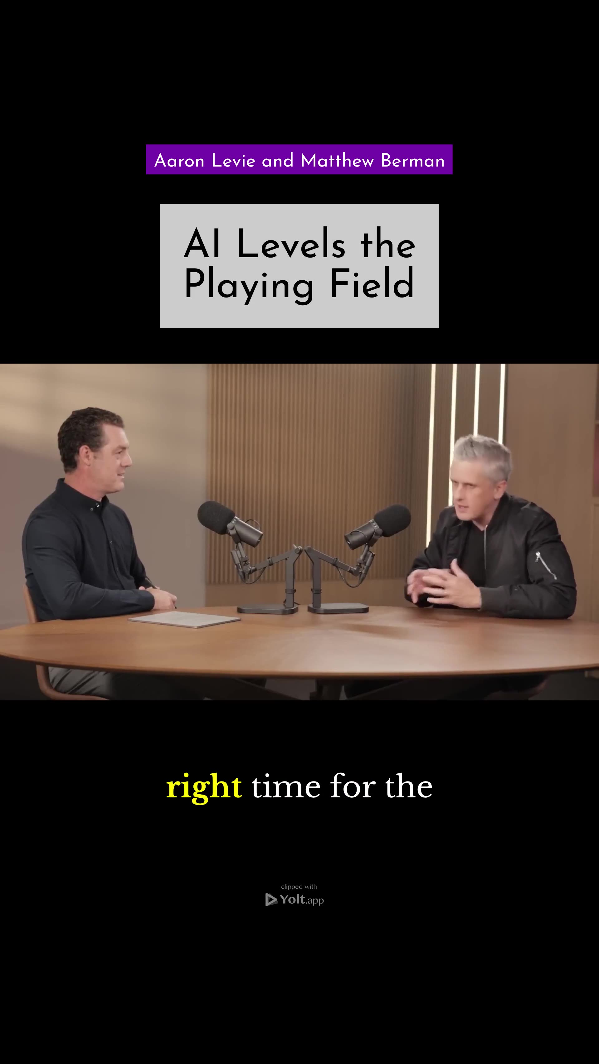 Capital Constraints Fuel Innovation - Aaron Levie and Matthew Berman #startups #ai #capital