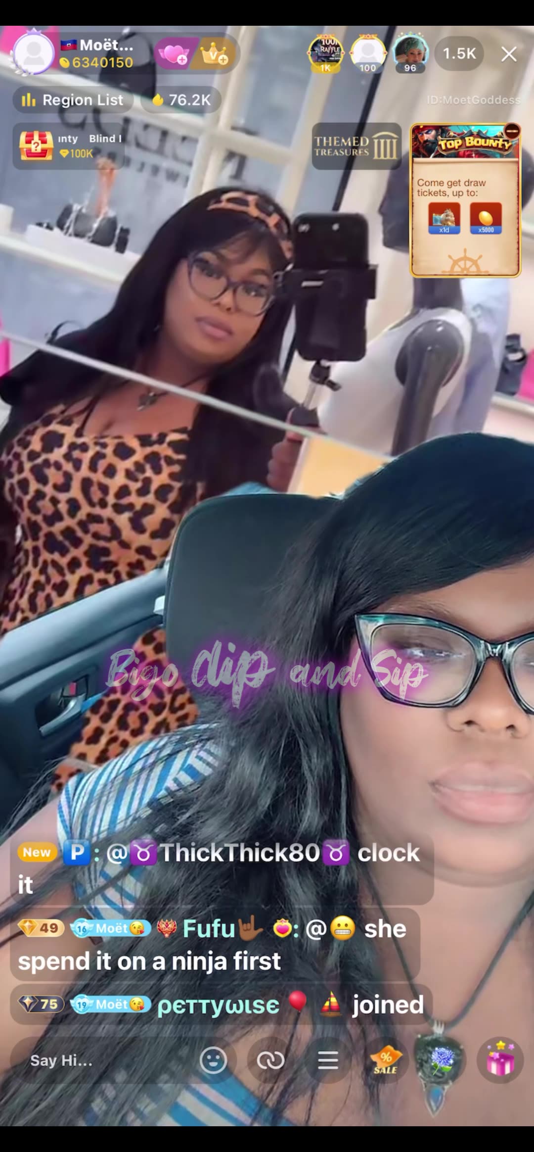 Moet gets honest advice from MzJanice Bun n Newport 5/16/25 #bigoclipandsip