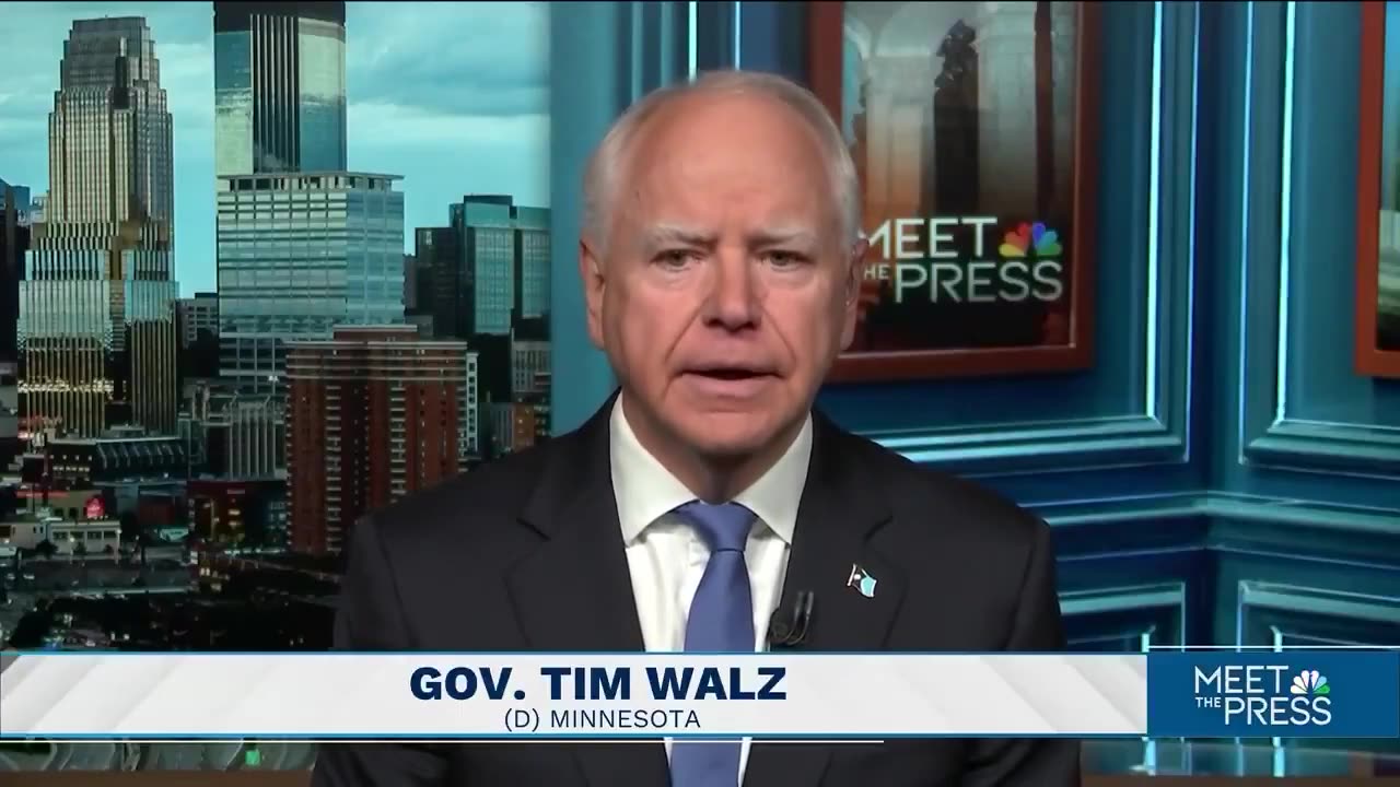 Seriously Retarded Governor Tim Walz Says Being Called a Retard by Trump is a Badge of Honor