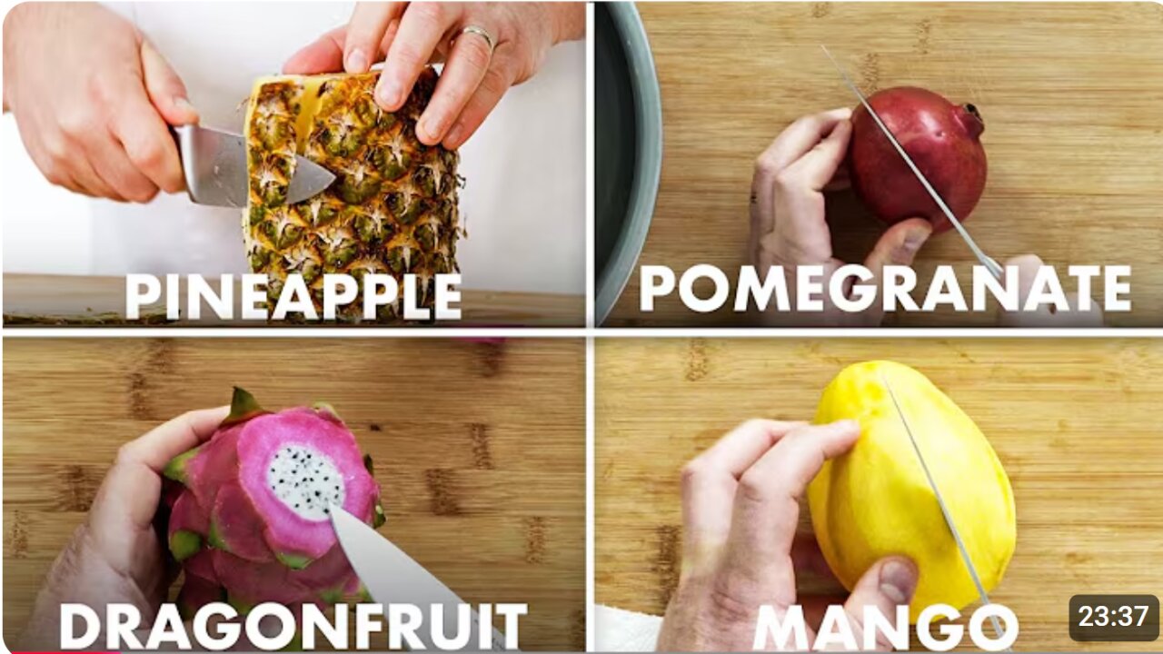 How To Slice Every Fruit | Method Mastery