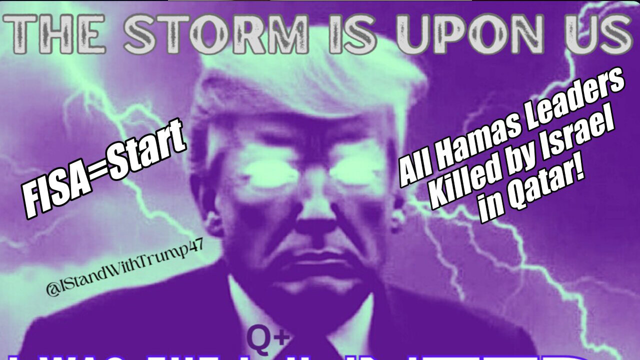 The Storm is Upon Us! 9-10-25-AT-2PM-CST-00G-EST