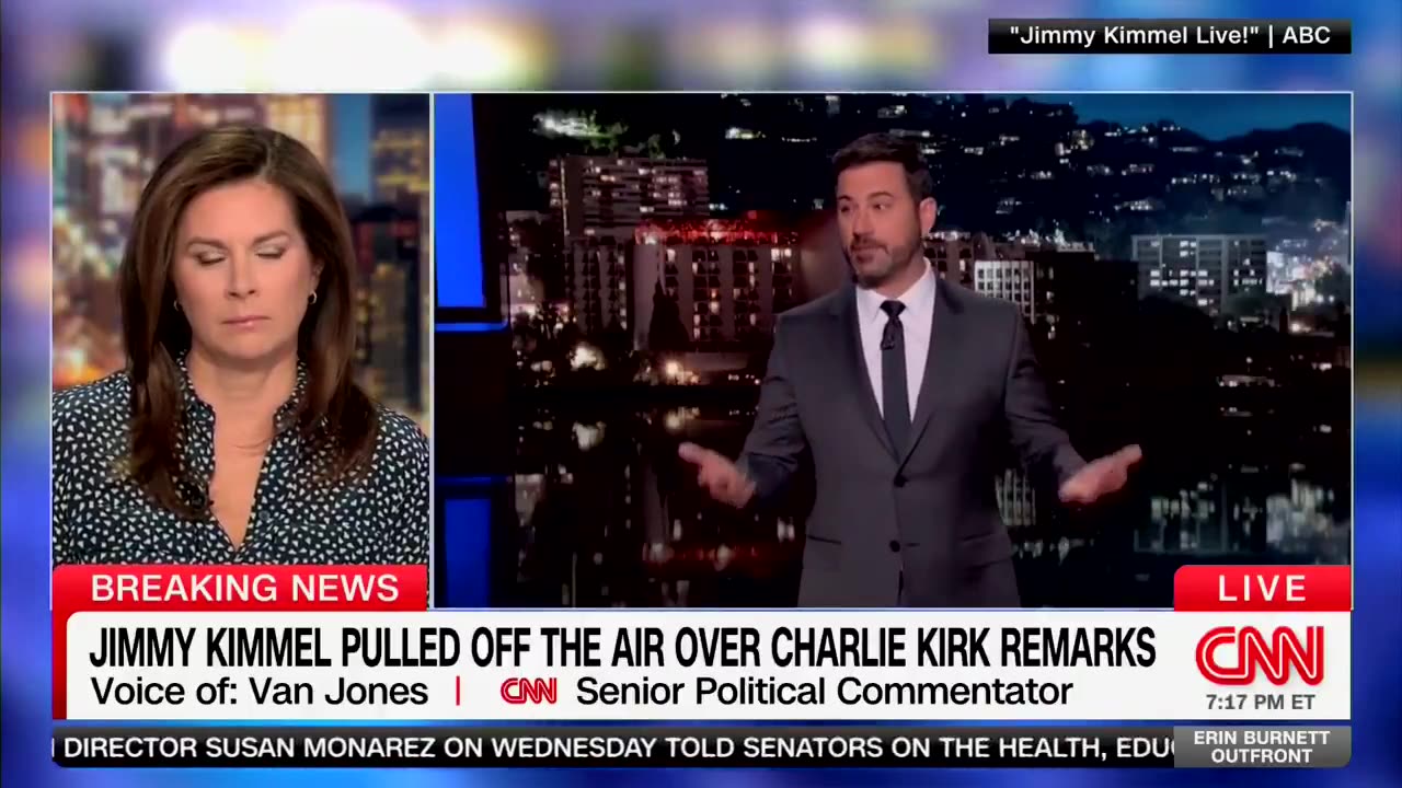VAN JONES ON KIMMEL CANCELLATION: This is a red line that has been crossed!
