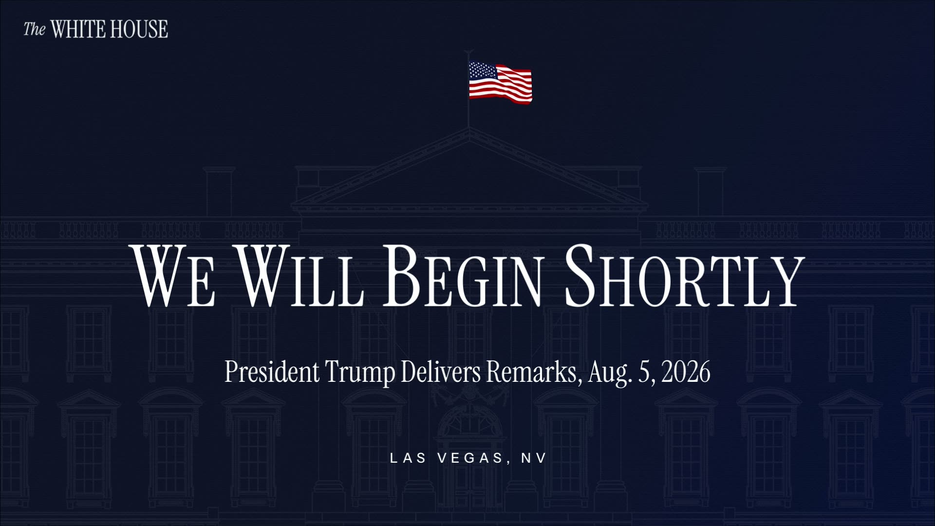 President Trump Delivers Remarks, Aug. 5, 2026