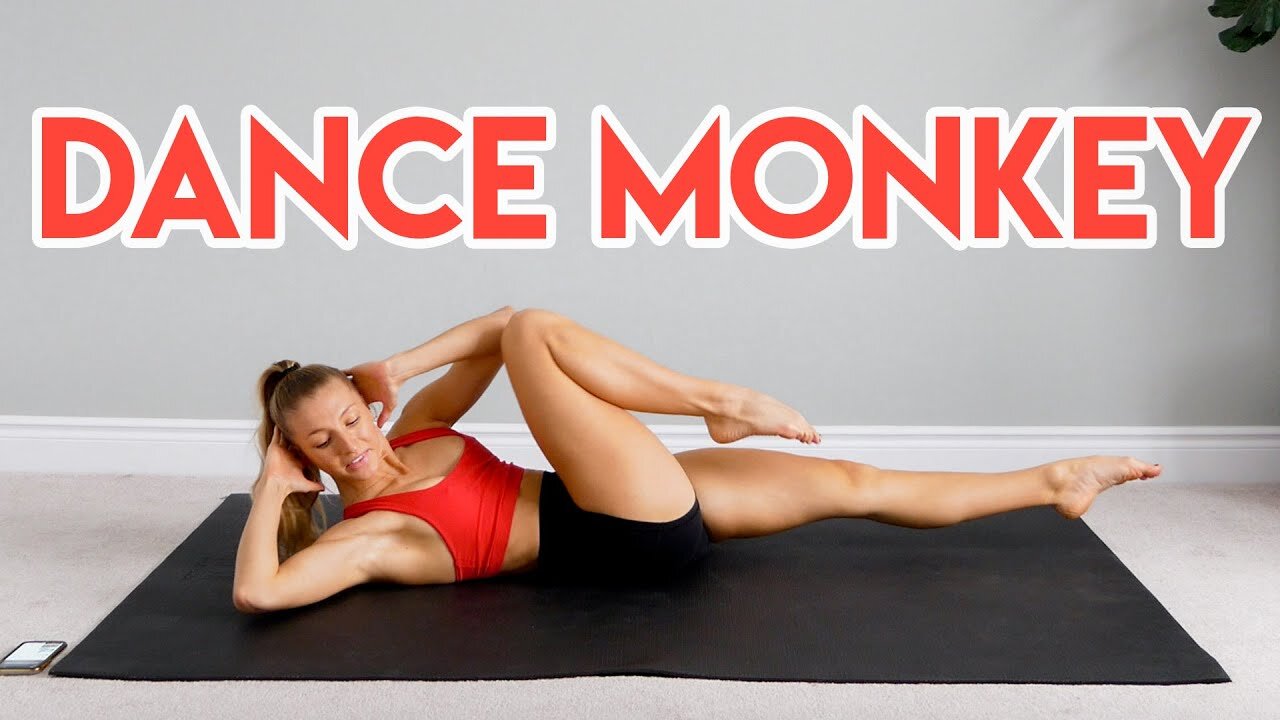π₯ Dance Monkey AB WORKOUT β No Equipment | Tones And I Inspired Routine πͺπΆ