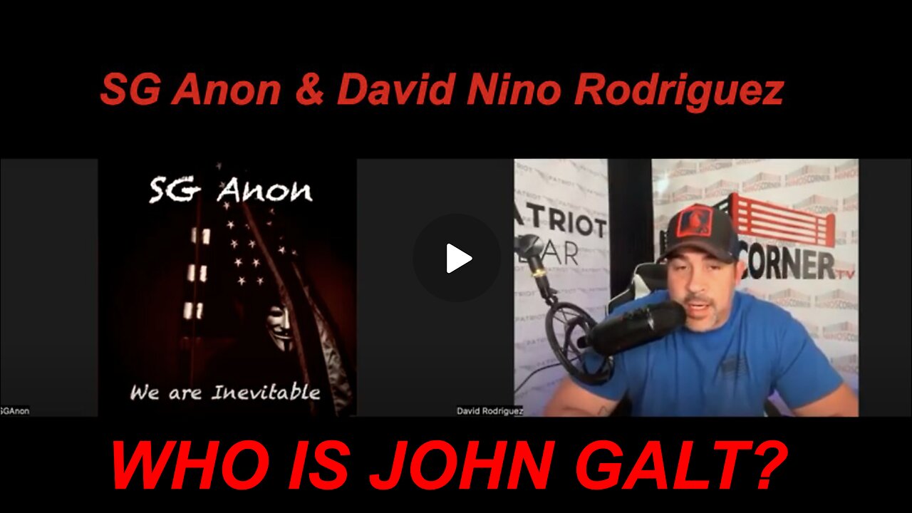 NINO W/ SG Anon Narrative Warfare & The Shadow Wars WHO IS John Galt?