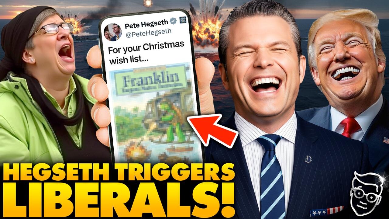 Pete Hegseth Responds to War Crimes Accusations With Meme That Sends Libs into Psychotic MELT DOWN