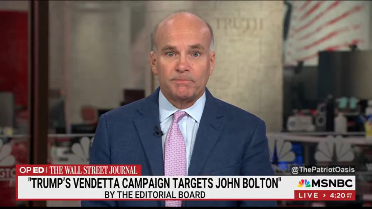 Axios Mike Allen Claims He Visited MAGA World & Reports Theyre Uncomfortable With Bolton Raid