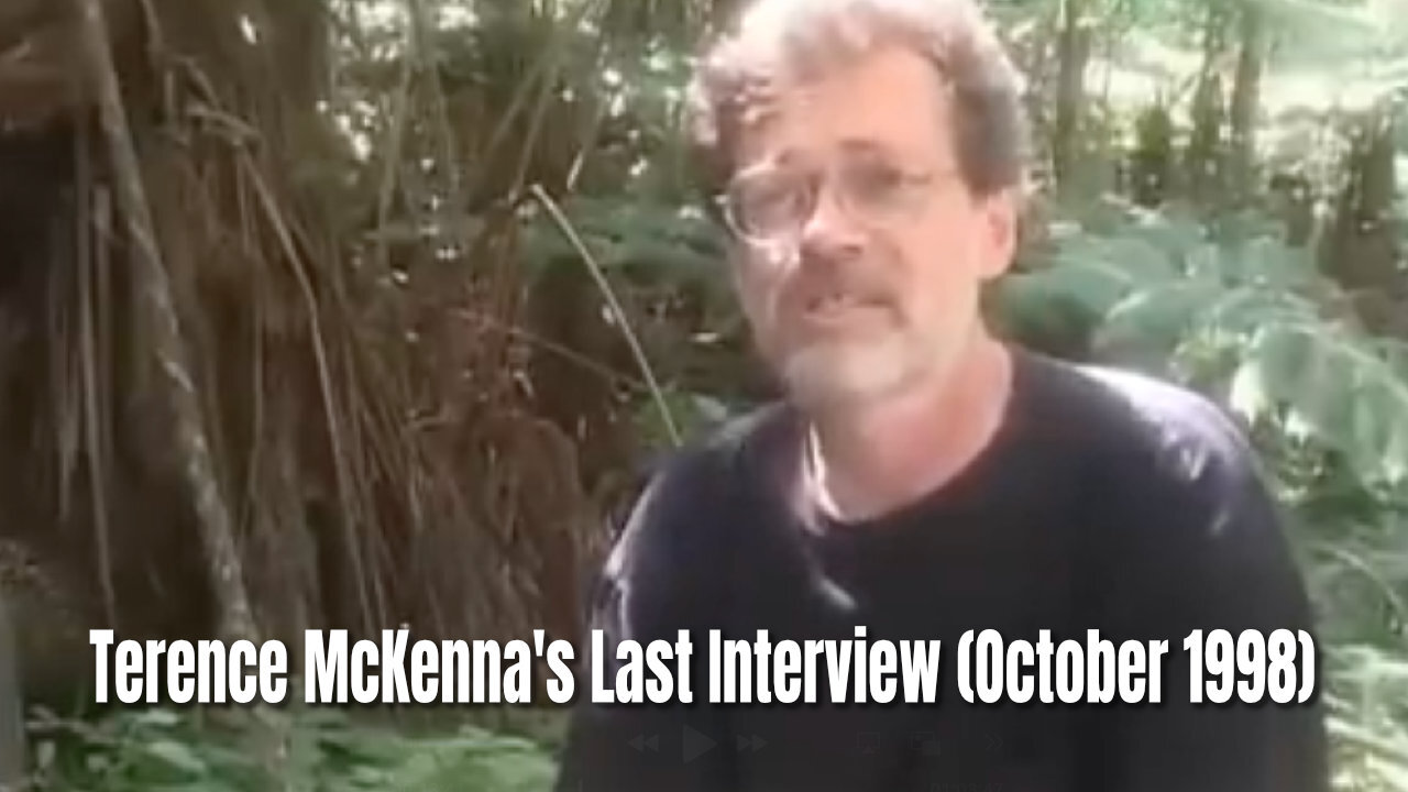 Terence McKennas Last Interview (October 1998)