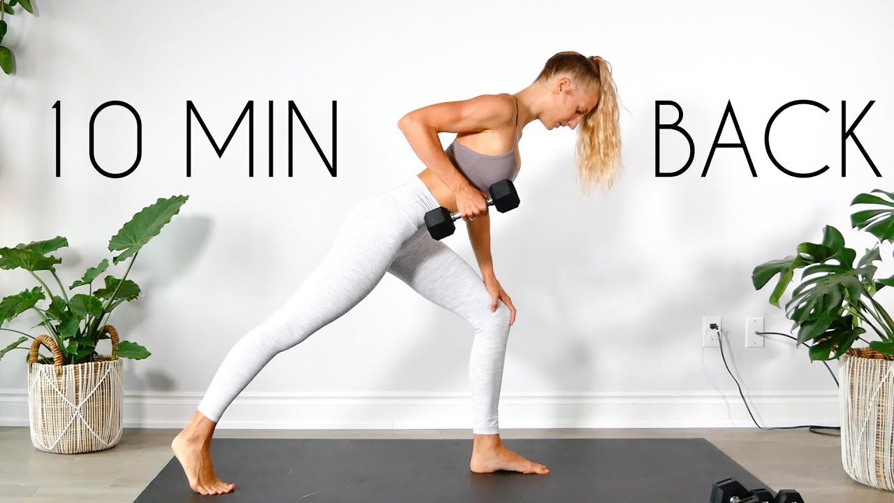 10 Min INTENSE Back Workout π₯πͺ | No Equipment, Apartment Friendly! π