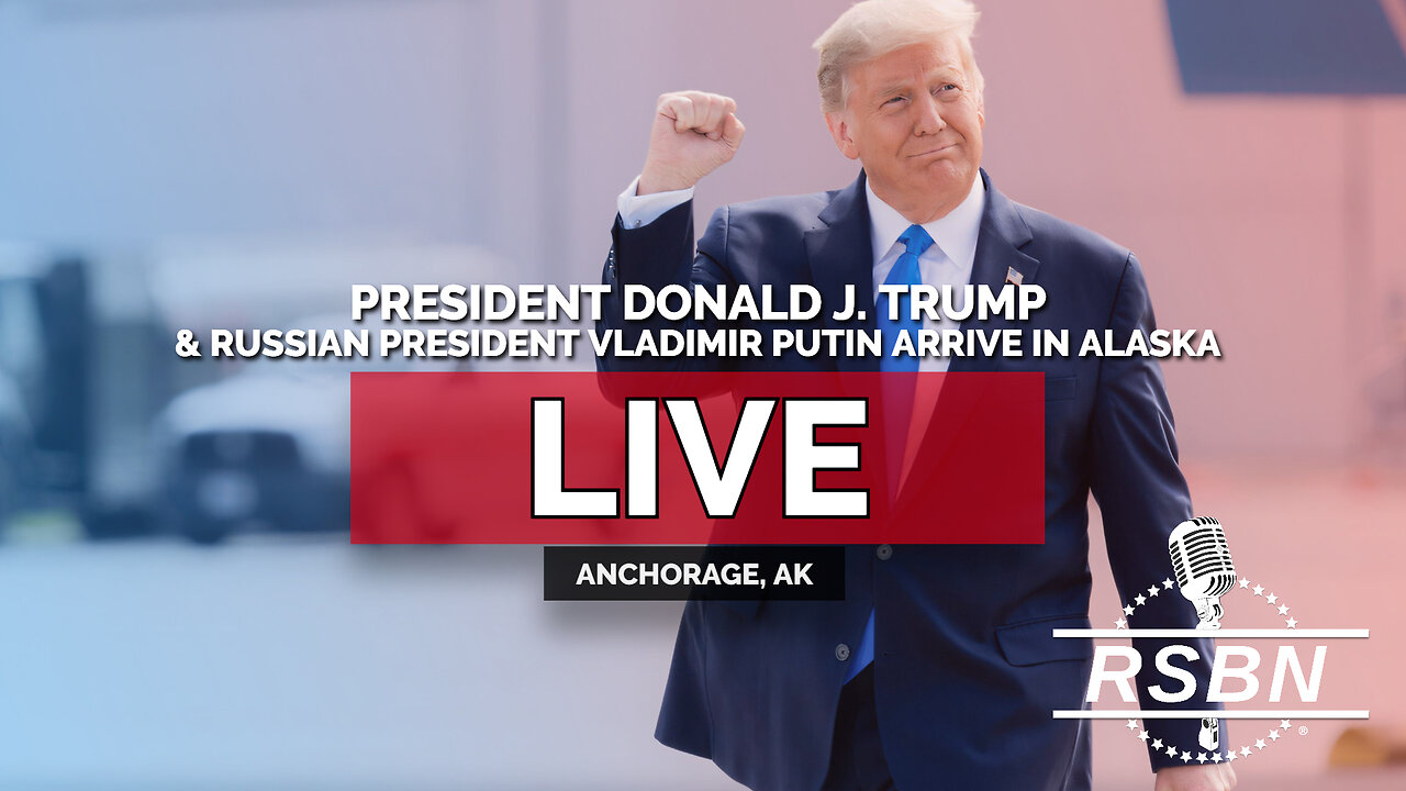LIVE REPLAY: President Trump and Russian President Putin Arrive in Anchorage, Alaska - 8/15/25