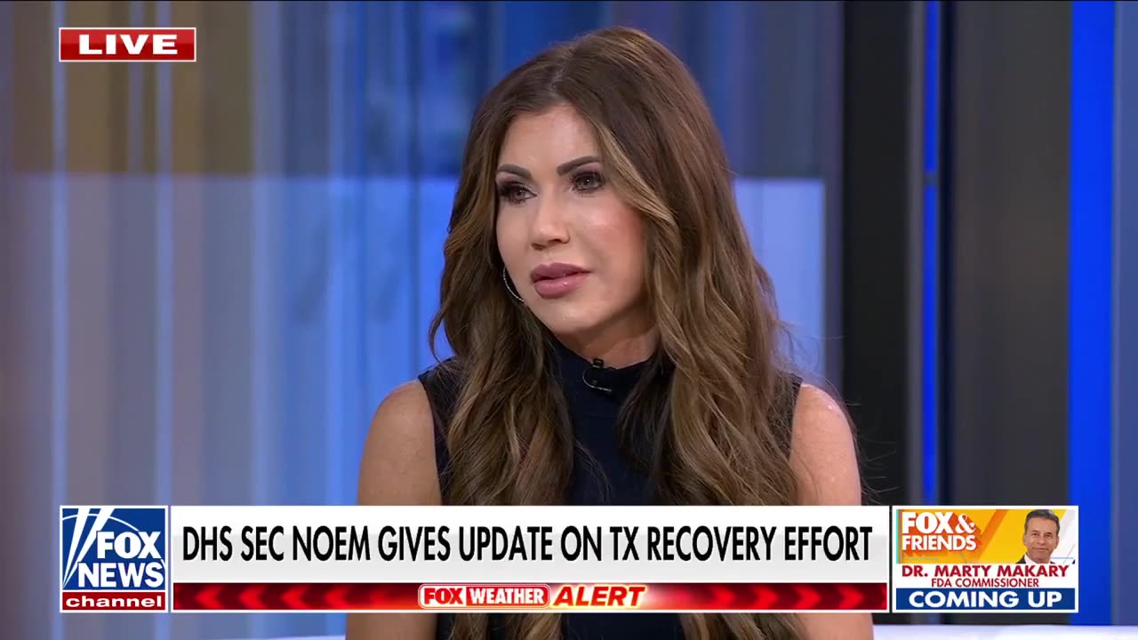 Noem fires back at fake news CNN for Texas flood coverage: Disservice to the country