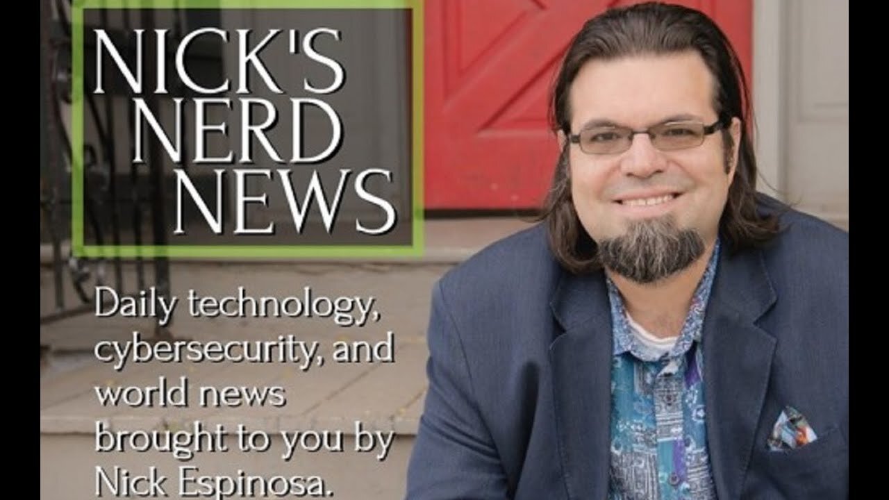 Flat Earth Clues interview 261 Nerd News with Nick Espinosa β