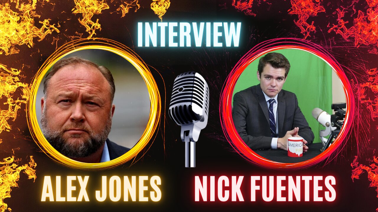 Nick Fuentes/Alex Jones Debate President Trumps Move To Put National Guard Troops In DC