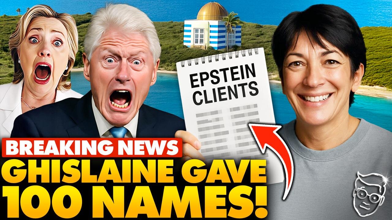 🚨Maxwell Just Gave Up The Epstein List: ‘100 Powerful People’ Linked to Epstein Did NOT Hold Back