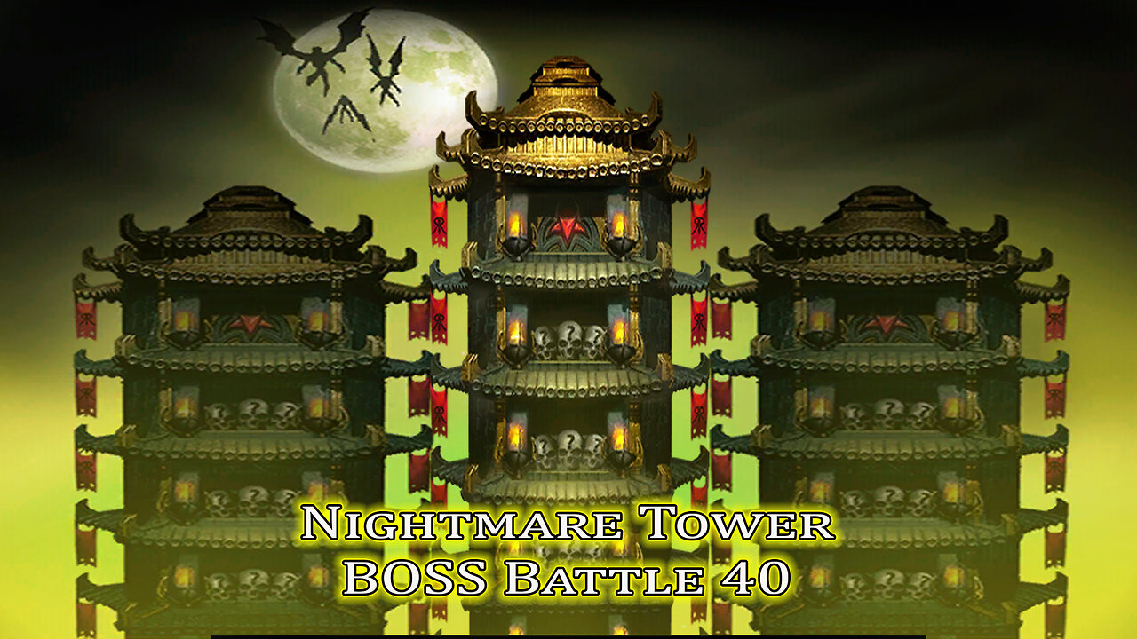 MK Mobile. Nightmare Tower BOSS Battle 40