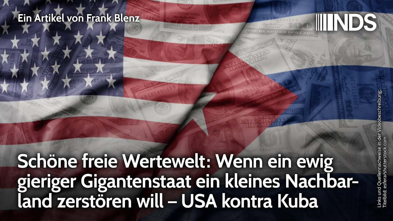 Wenn ein ewig gieriger Gigantenstaat ein kleines Nachbarland zerstören will – USA kontra Kuba